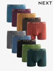 Dark Rich Colour 10 pack A-Front Boxers (K76728) | $87