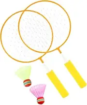 Kids Badminton Rackets | Backyard Badminton Set,Lightweight Shuttlecock Racket Outdoor Sports Toys for Leisure Play Park Patio Yard Backyards School Family Travel Home