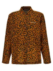 [Palm Angels] Palm Angels-Cheetah Track Camicie Multicolor-Uomo S Multicolor