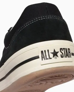 日本限定 Converse ALL STAR Ⓡ BOARDERSTAR OX 寬版粗鞋帶 黑色/ 23 cm