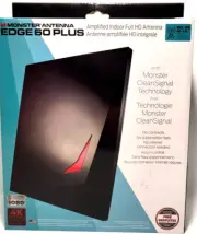 Monster Antenna Edge 60 Plus Amplified Indoor Broadcast Antenna *NEW*