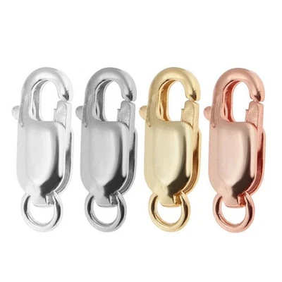 Jewelry Finding 925 Sterling Lobster Clasp Hook With Jump