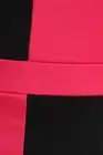 Jr's Plus 1X,2X,3X Bodycon Colorblock Tank Top Above The Knee Dress! (2 colors)