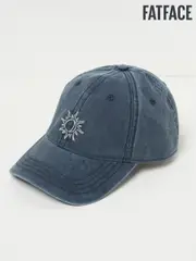 FatFace Blue Embroidered Sun 100% Cotton Cap (AA7126) | $42