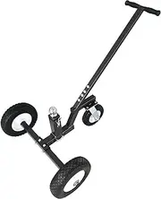 Tow Tuff TMD-800C Adjustable Trailer Dolly with Caster Wheels, Standard, Gray