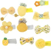 MUSISALY 10Pcs Cute Hair Clips Adorable Cartoon Barrettes for Versatile Accessories for Parties Skin Friendly and Durable Hair Barrettes Designs