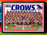 Framed 2022 ADELAIDE CROWS AFL Poster - 62cm x 44.5cm x 3cm