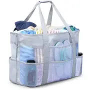 Mesh Beach Bag Extra Large Waterproof Sandproof Beach Tote Pool Swim Bag