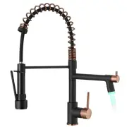 Pull-Down Kitchen Faucet: Single Handle, Commercial Style