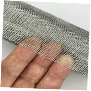 Windows Screen and Screen Door Replacement, Durable 20mesh(100×295cm） silver