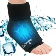Ankle Ice Pack for Injuries Reusable, Stretchable Heel Ice Pack Wrap Gel Cold Pa