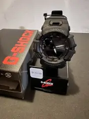 Casio G-Shock Alarm Quartz Analog-Digital Black Dial Men's Watch - GBA900-1A
