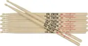 Durable 7A Hickory Drumsticks with Nylon Tips - Perfect for All Music Styles