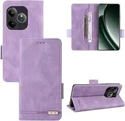 Phone Accessory Compatible with Oppo Realme GT6/GT 6T/GT Neo 6/GT Neo 6SE Wallet Case,PU Leather Flip Folio Case with Card Holders [Shockproof TPU Inner Shell] Phone Cover, Magnetic Closure Protection