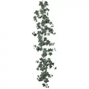 Frosted Grape Leaf Garland