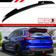 For 2023-2025 Honda CR-V CRV V Style Gloss Black Top Roof Llp Spoiler Extension (for: Honda)