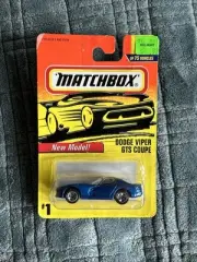 Matchbox Superfast Dodge Viper Gts Coupe Blue #1