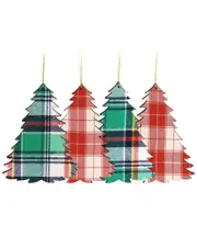 Martha Stewart Holiday 4pc Tree Christmas Ornament Set