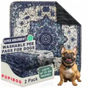 Washable Pee Pads for Dogs - Super Absorbent Reusable Puppy Training Pads - 1...