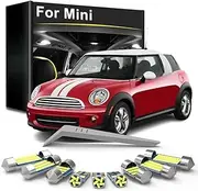 Car LED Interior Light Bulb Kit, For Mini Roadster R59 F60 R60 Cooper R50 R53 R56 F55 F56 R58 F57 R57 R52 Clubman F54 R55