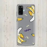 Bananas Clear Case for samsung galaxy s20