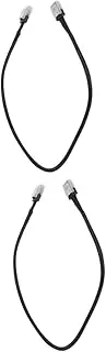jojofuny 2pcs Cable Internal Mini Data Cable for High-Speed Connection Woven Mesh Server Accessory Pin Design