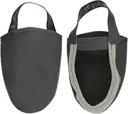 Shoe Toe Cap - Half Overshoe | Waterproof Boot Toe Protector, Bike Toe Bag, Cycling Toe with Reflective Strip, Boot Toe