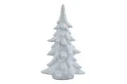 Hill Interiors Snowy Fir Tree Decoration (White) - UTHI5024