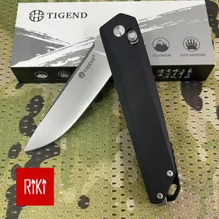 【瑞棋精品名刀】TIGEND 4903B 黑色G10柄折刀