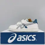 ASICS JAPAN S PS 中童 白色 皮革 魔鬼氈 復古 舒適 運動 休閒鞋 1204A008-114