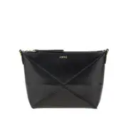 [LOEWE] LOEWE Nappa leather Puzzle Fold pouch Woman One Size One Size Black