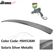 Fits 06-15 Honda Civic Sedan IKON Roof Spoiler #NH536M Solaris Silver Metallic (for: Honda Civic)