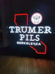 Trumer Pils Berkeley California '23 LED Faux Neon