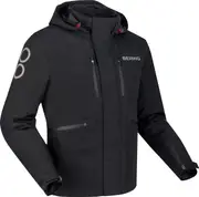 Bering Barstow, textile jacket waterproof , color: Black , size: S
