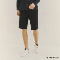 在飛比找momo購物網優惠-【Hang Ten】男裝-REGULAR FIT經典短褲(深