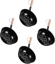 BESPORTBLE 4pcs Backpacking Camping Stove Portable Chimney Starter Brazier with Easy-Clean Surface