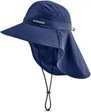 [MISSION] Sun Defender Cooling Neck Guard, Wide Brim Hats for Women and Men