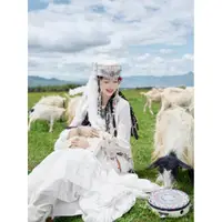 在飛比找蝦皮商城精選優惠-新疆少女民族風服裝牧羊少女維吾爾族雲南大理旅拍寫真攝影服套裝