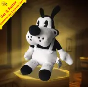 BENDY AND THE INK MACHINE - BORIS THE WOLF Heavenly Toys Black and White Plush
