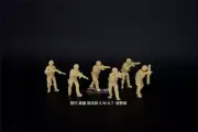 1/72 modern US "S.W.A.T. Team"6 man group model(3D printed Soldier)