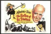 Modern FILM POSTER Postcard: THE BELLES OF ST TRINIAN'S (Alastair Sim)