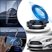 Nixie Maggrip Pro 360 2.0, 2025 New Car Electric Suction Cup Vacuum Magnetic Phone Holder, 360° Rotating Magnetic Phone Holder for iPhone for Huawei (Black)