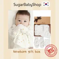 在飛比找蝦皮購物優惠-[Happy Organic] 新生兒禮盒6片100%有機棉