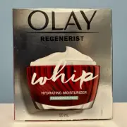 Olay Regenerist Whip Hydrating Moisturizer Lightweight 1.7 oz NEW Fragrance Free