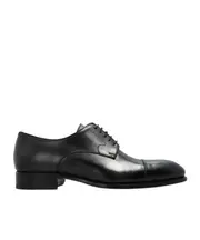 Brioni Classic Oxford Lace-Up Shoes 11,7,10 Black
