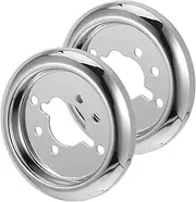 Toddmomy BBQ Stove Gas Knob Base Replacement for Gas Cooktop Control Knob Base Abs Material 2 Pieces