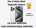 Apple iPhone 15 Pro Physical SIM Tray White Titanium Dual Sim-Fast Shipping