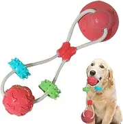 Dog Suction Cup Tug Toy - Interactive Suction Cup Dog Toys | Silicone Mentally Stimulating Toy, Interactive Puppy Accessories for Home, Park, Riverside, Garden
