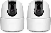 2/4/6PCS 3MP Home WiFi 360 Camera Human Detection Night Vision Security Surveillance IP Camera(E/U,2PCS Camera)