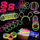 Glow Sticks Party Pack Supplies - 8 Inch Glow in the Dark Light up Sticks Par...